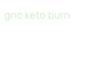 gnc keto burn