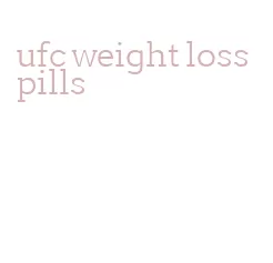 ufc weight loss pills