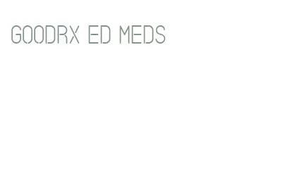 goodrx ed meds