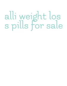 alli weight loss pills for sale