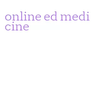 online ed medicine
