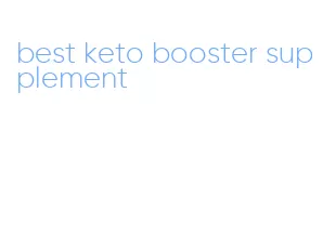 best keto booster supplement