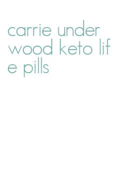 carrie underwood keto life pills