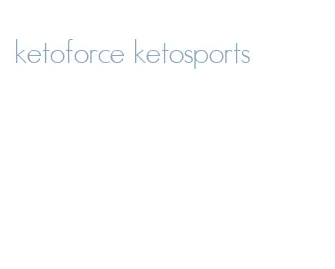 ketoforce ketosports