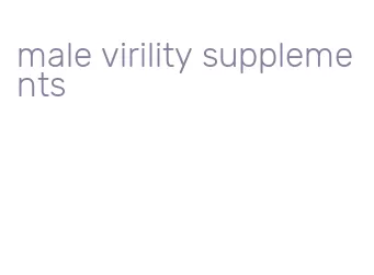 male virility supplements