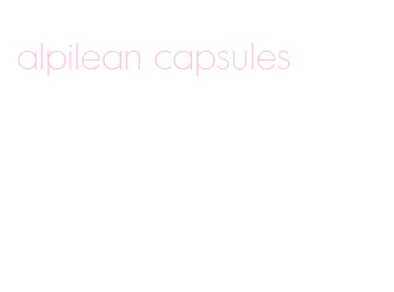 alpilean capsules