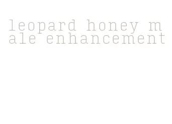 leopard honey male enhancement