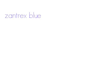 zantrex blue