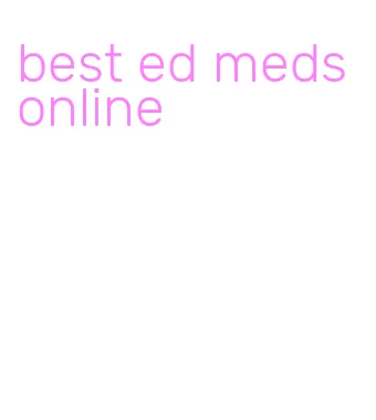 best ed meds online