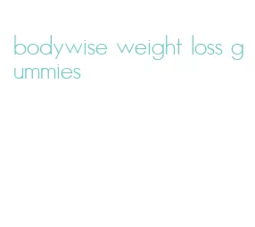 bodywise weight loss gummies