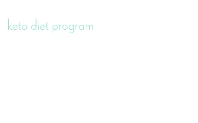 keto diet program