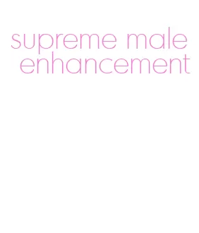 supreme male enhancement