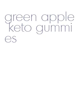 green apple keto gummies