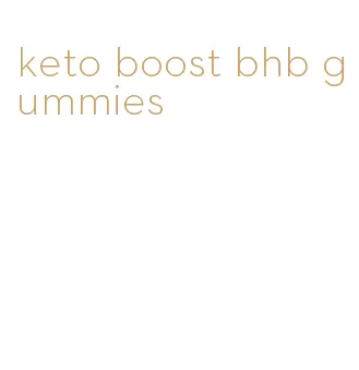 keto boost bhb gummies