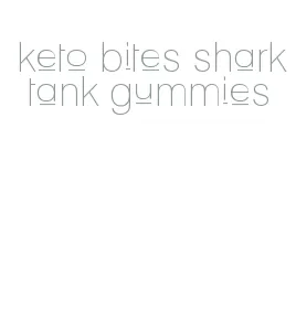 keto bites shark tank gummies