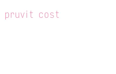 pruvit cost