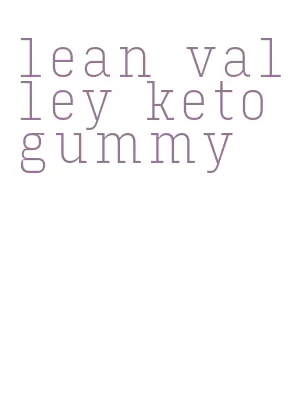 lean valley keto gummy