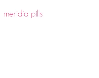 meridia pills