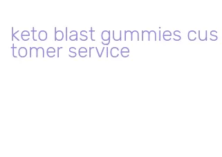 keto blast gummies customer service