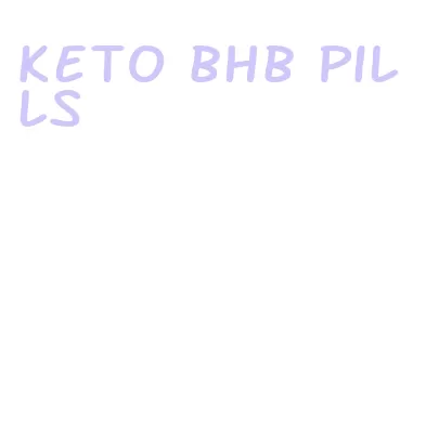 keto bhb pills