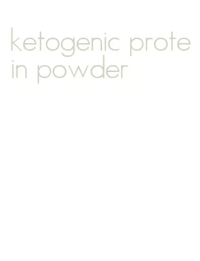 ketogenic protein powder