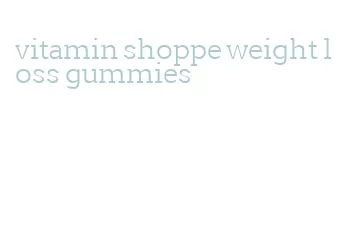 vitamin shoppe weight loss gummies