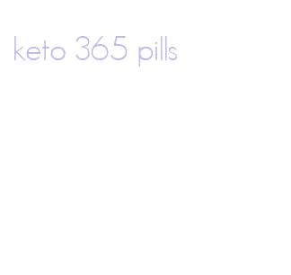 keto 365 pills