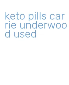 keto pills carrie underwood used