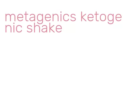 metagenics ketogenic shake