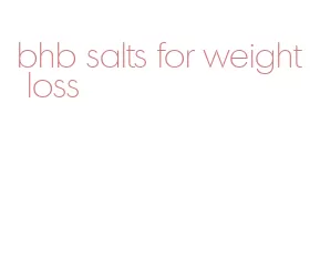 bhb salts for weight loss