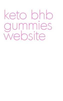 keto bhb gummies website