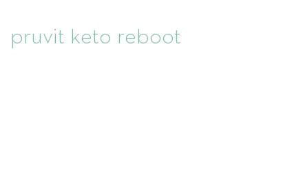 pruvit keto reboot