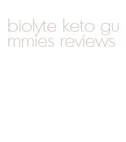 biolyte keto gummies reviews