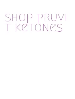 shop pruvit ketones