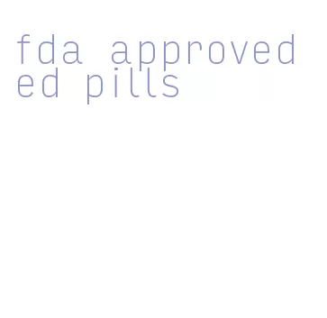 fda approved ed pills