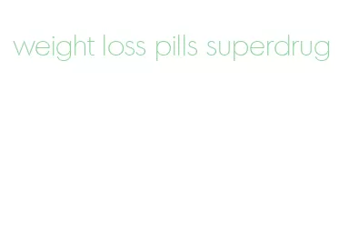 weight loss pills superdrug