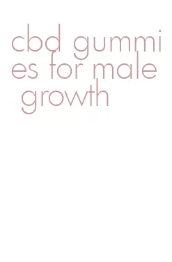 cbd gummies for male growth
