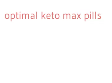 optimal keto max pills