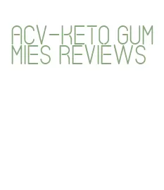 acv-keto gummies reviews