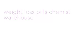 weight loss pills chemist warehouse