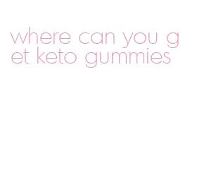 where can you get keto gummies