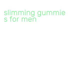 slimming gummies for men