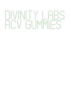 divinity labs acv gummies