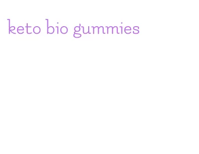 keto bio gummies