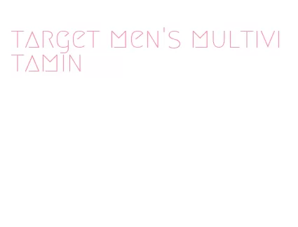 target men's multivitamin