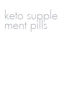 keto supplement pills