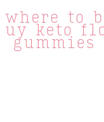 where to buy keto flo gummies
