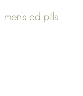 men's ed pills
