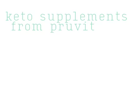 keto supplements from pruvit
