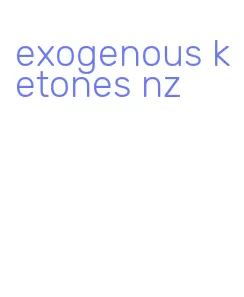exogenous ketones nz